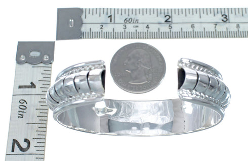 Genuine Sterling Silver American Indian Cuff Bracelet AX127684